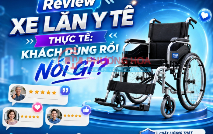 Review xe lăn y tế thực tế: Khách dùng rồi nói gì?